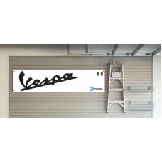 Vespa Garage/Workshop Banner